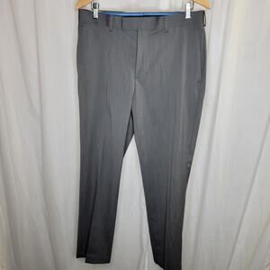 A{x}ist Gray Subtle Stripe Dress Pants, 32x30